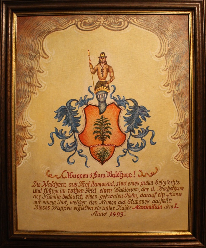 Wappen der Familie Waldherr